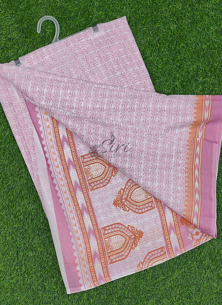 Beautiful Garden Vareli Americano Chiffon Saree