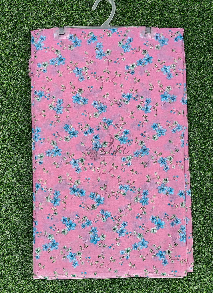 Beautiful Garden Vareli Americano Chiffon Saree