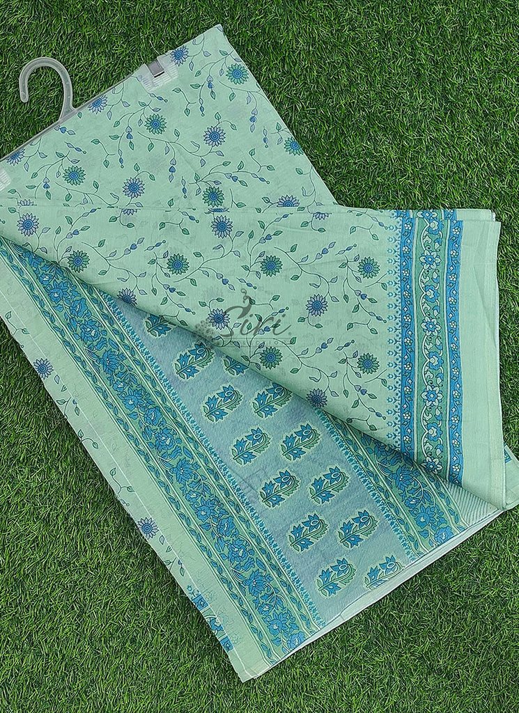 Beautiful Garden Vareli Americano Chiffon Saree