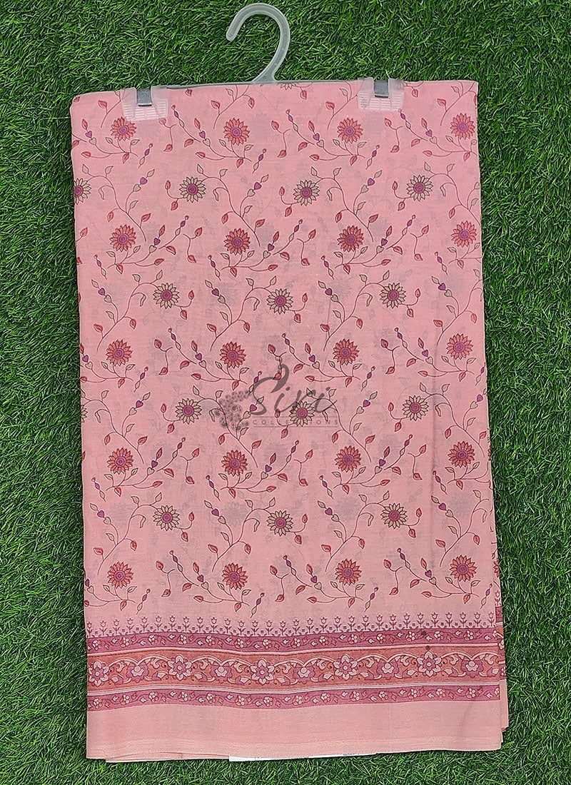 Beautiful Garden Vareli Americano Chiffon Saree