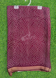 Beautiful Printed Moss Georgette Saree