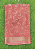 Lovely Printed Georgette Saree in Self Design
