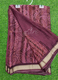 Lovely Soft Moss Georgette Saree