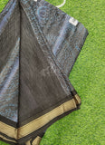 Lovely Soft Moss Georgette Saree