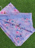 Latest Digital Print Nara Chiffon Saree with Blouse