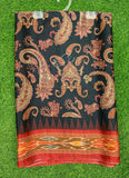 Latest Beautiful Digital Print Satin Crepe Saree