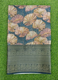 Beautiful Digital Print Kota Saree in Kanchi Borders