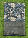 Beautiful Digital Print Kota Saree in Kanchi Borders