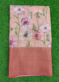 Beautiful Digital Print Kota Saree in Kanchi Borders