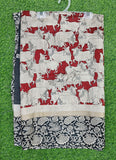 Printed Kalamkari Silk Saree