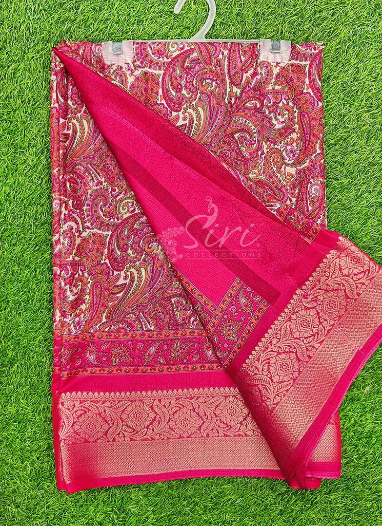 Beautiful Soft Fancy Silk Saree