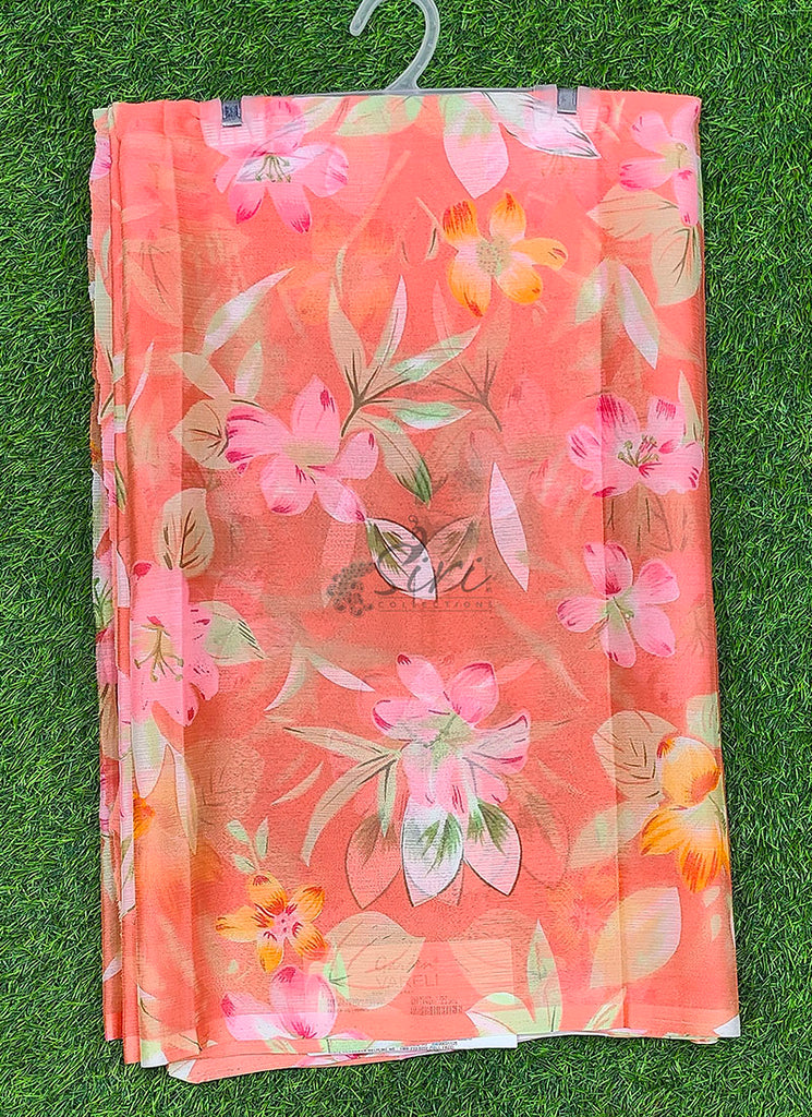Exclusive Garden Vareli Nara Chiffon Saree