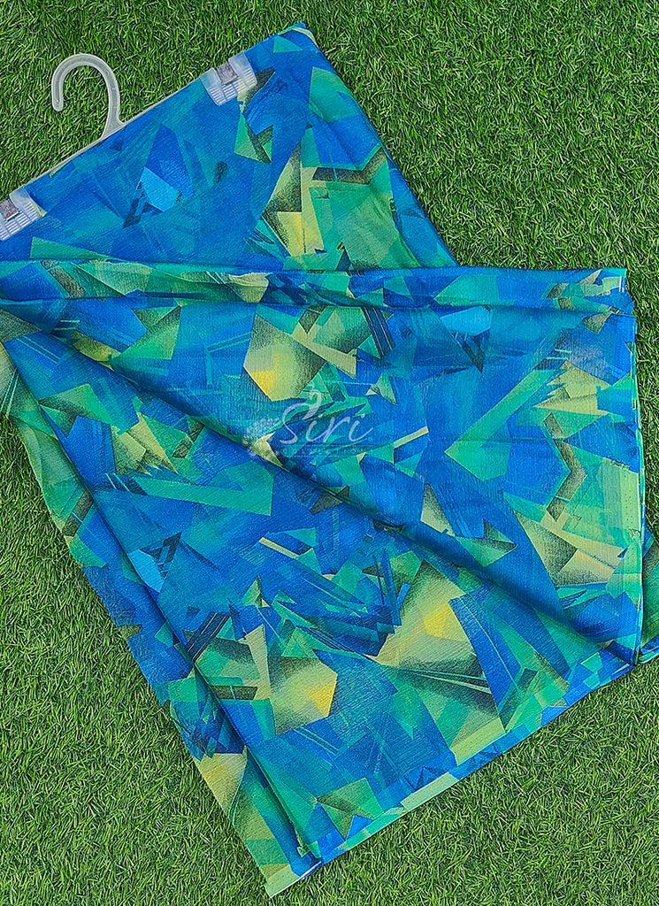 Garden Vareli Printed Nara Chiffon Saree