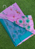 Exclusive Garden Fiona Border Nara Chiffon Saree