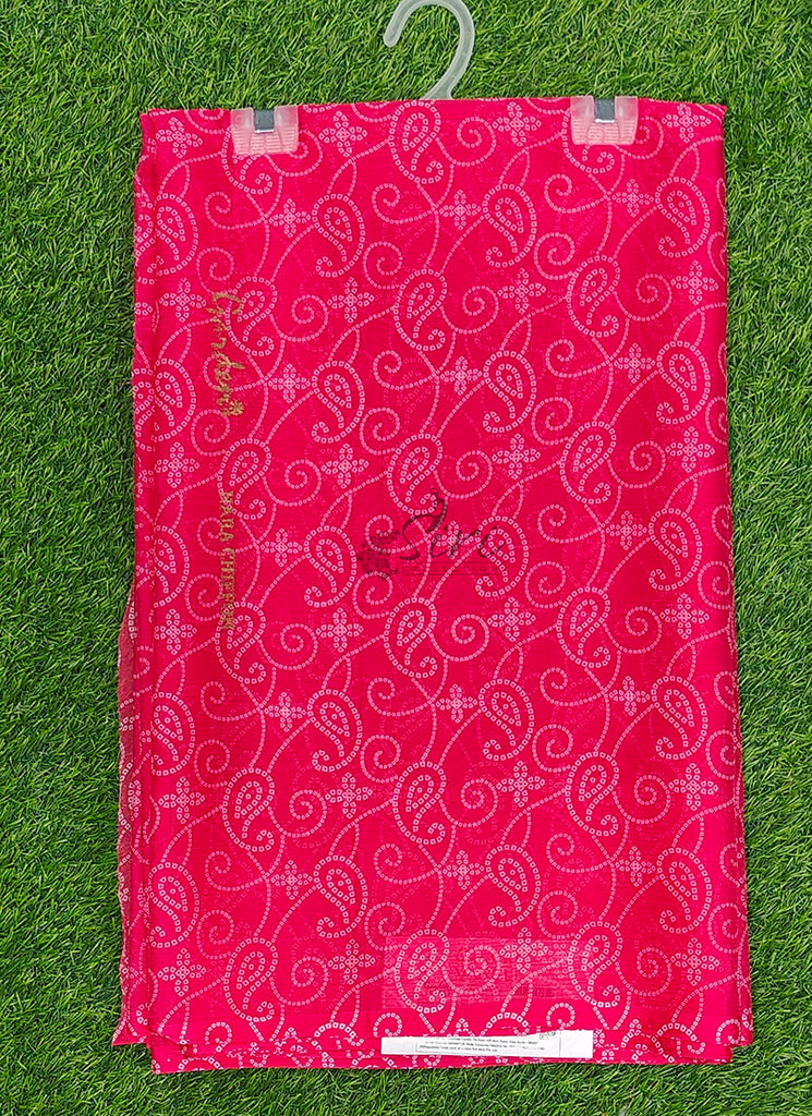 Latest Garden Vareli Printed Nara Chiffon Saree