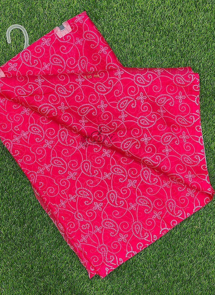 Latest Garden Vareli Printed Nara Chiffon Saree