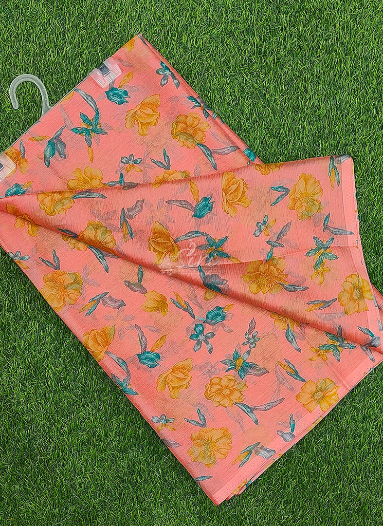 Garden Vareli Printed Nara Chiffon Saree