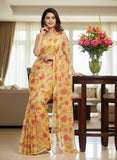 Garden Vareli Printed Nara Chiffon Saree