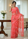 Garden Vareli Printed Nara Chiffon Saree