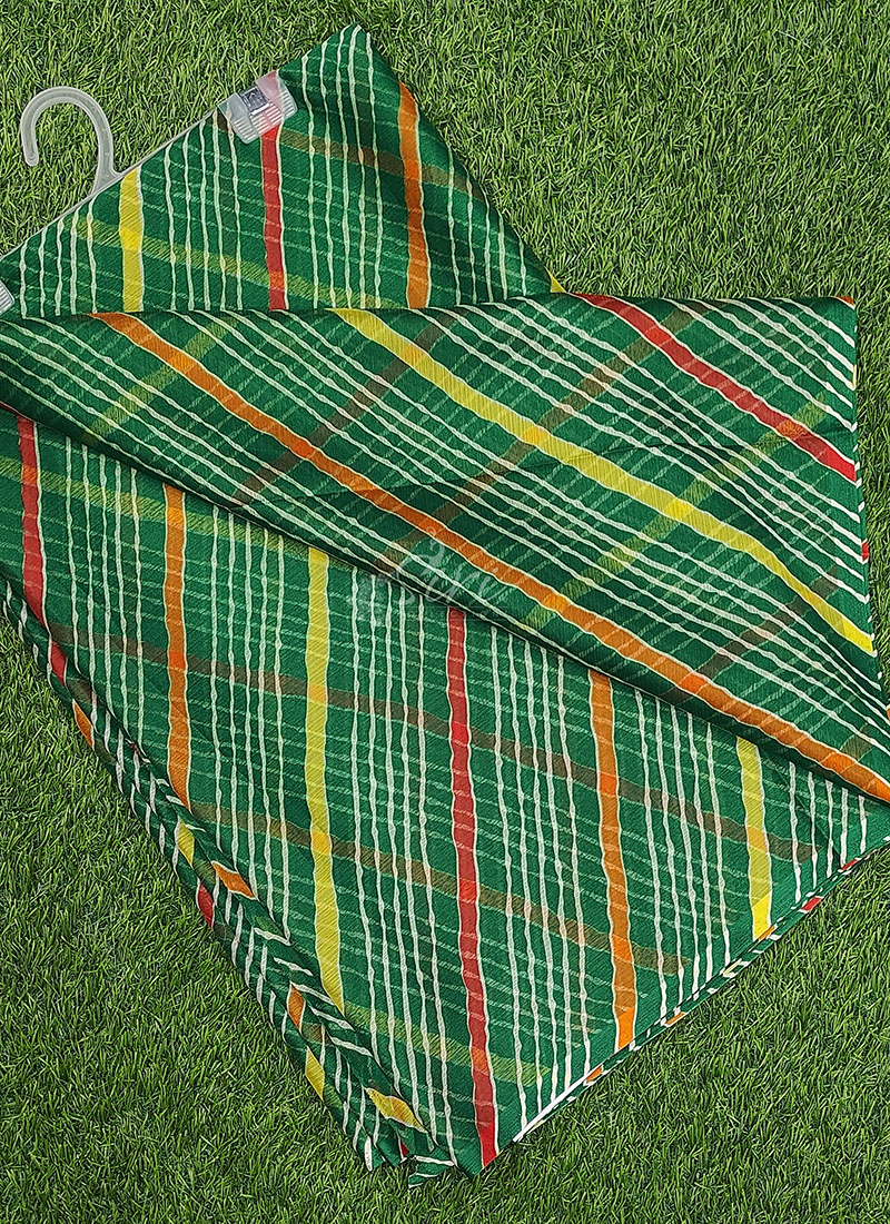 Garden Vareli Printed Nara Chiffon Saree