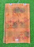 Lovely Digital Print Organza Saree