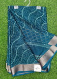 Lovely Printed Moss Georgette Saree