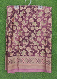 Beautiful Printed Brasso Saree in Foil Print