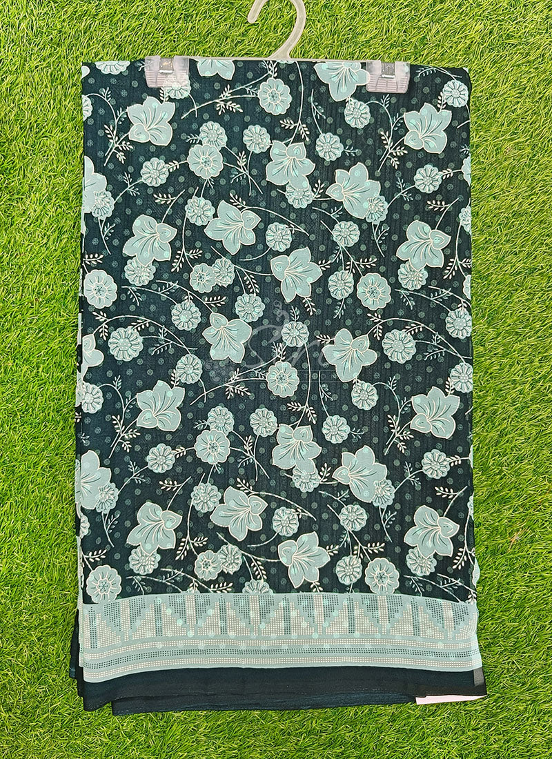 Beautiful Printed Georgette Saree