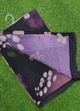 Digital Print Soft Siri Chiffon Saree with Blouse