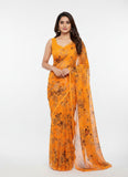 High Quality Garden Vareli Super Nara Chiffon Saree