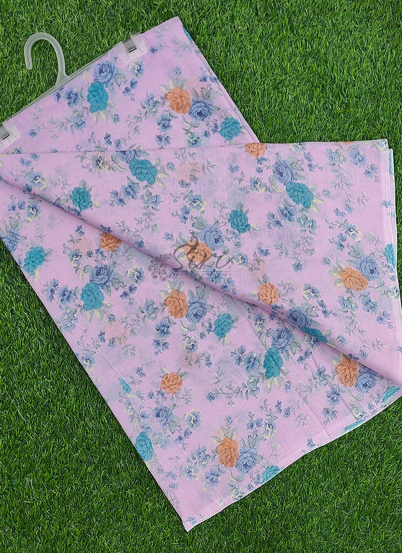 Beautiful Garden Vareli Americano Chiffon Saree