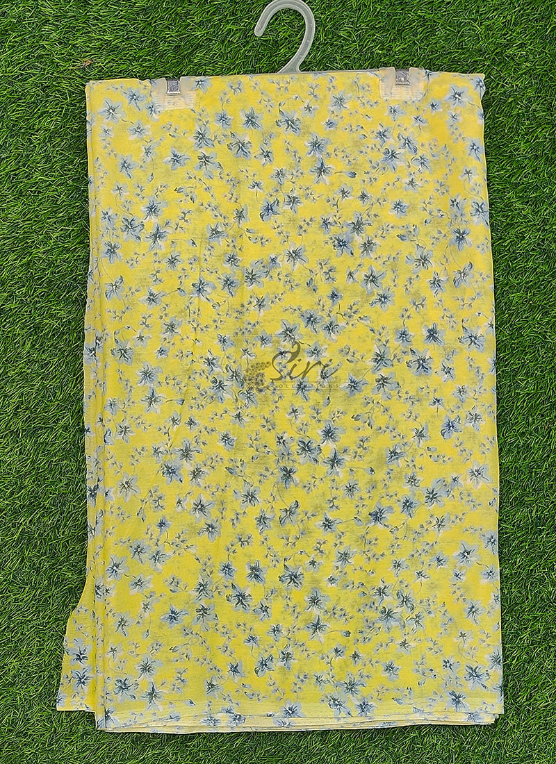 Beautiful Garden Vareli Americano Chiffon Saree