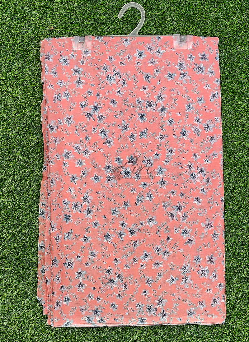 Beautiful Garden Vareli Americano Chiffon Saree