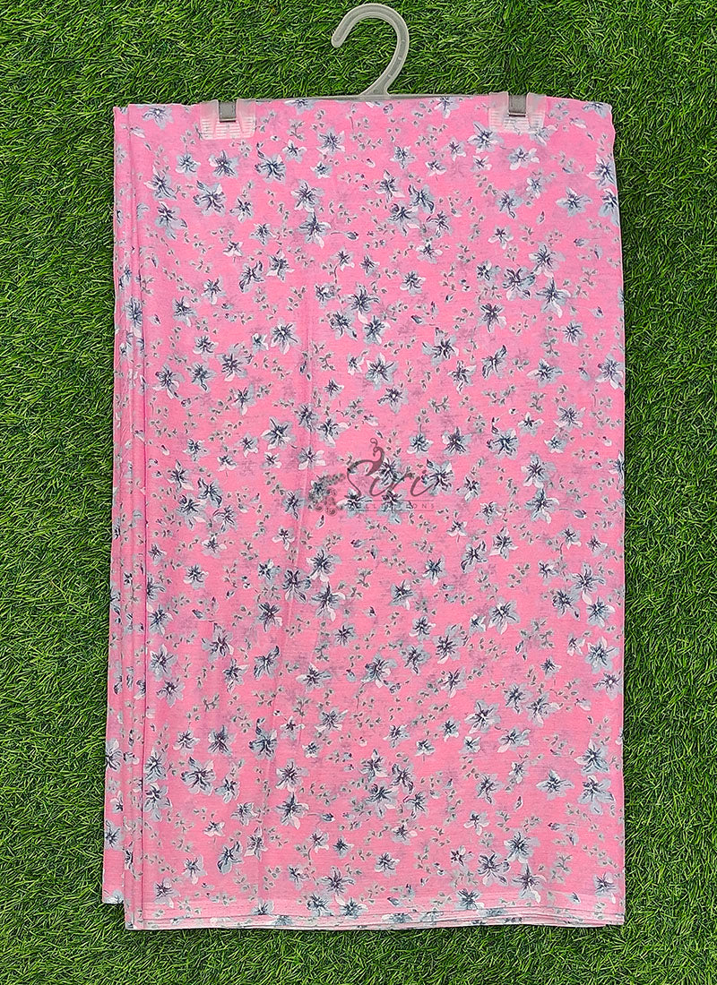 Beautiful Garden Vareli Americano Chiffon Saree