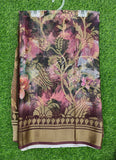 Lovely Digital Print Brasso Georgette Saree