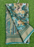 Lovely Digital Print Brasso Georgette Saree