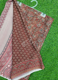 Beautiful Digital Print Crepe Saree