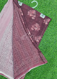 Beautiful Digital Print Crepe Saree