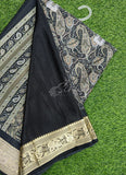 Beautiful Digital Print Crepe Saree