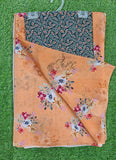 Beautiful Digital Print Crepe Saree