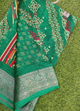 Festive Printed Fancy Chinon Crepe Saree