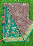 Beautiful Digital Print Viscose Crepe Saree
