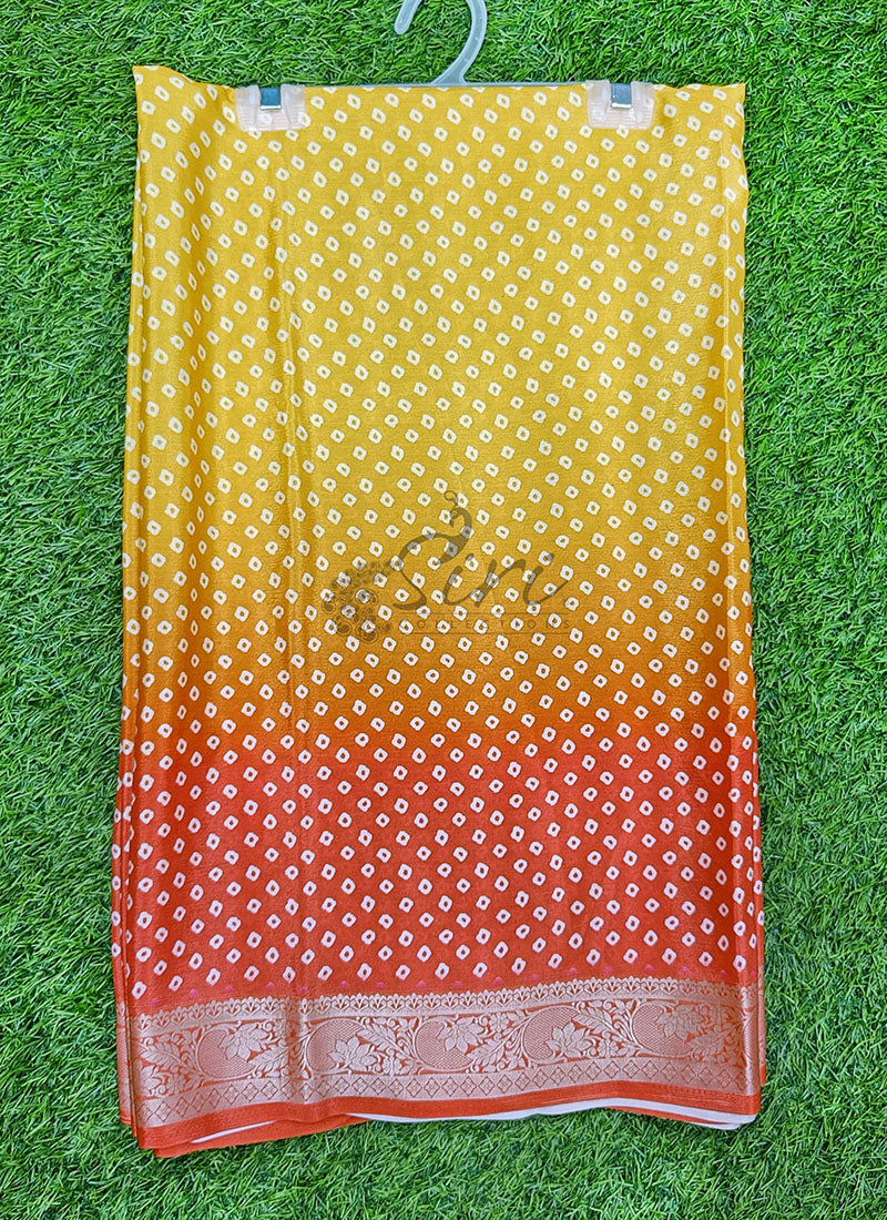 Beautiful Digital Print Viscose Crepe Saree