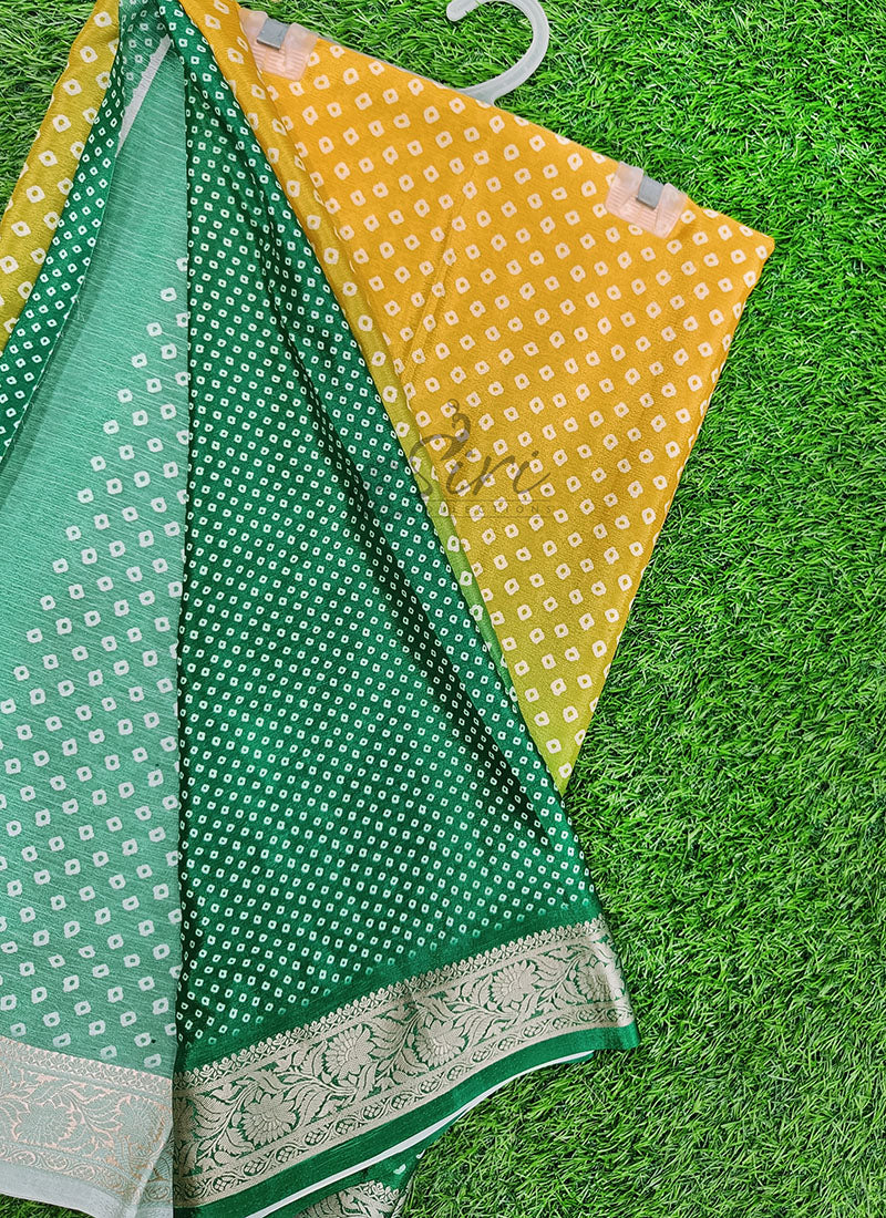 Beautiful Digital Print Viscose Crepe Saree