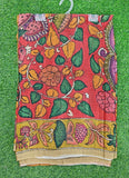 Beautiful Digital Print Premium Chinon Crepe Saree