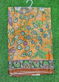 Beautiful Digital Print Premium Chinon Crepe Saree