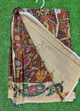 Beautiful Digital Print Premium Chinon Crepe Saree