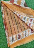 Beautiful Digital Print Crepe Georgette Saree