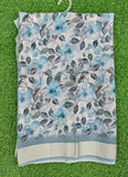 Lovely Digital Print Moss Georgette Saree