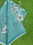 Lovely Digital Print Crush Saree